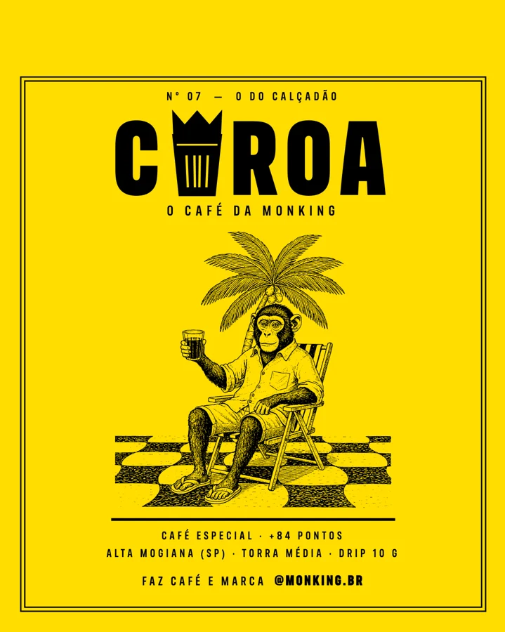 Sachê COROA Nº 07, O do Calçadão